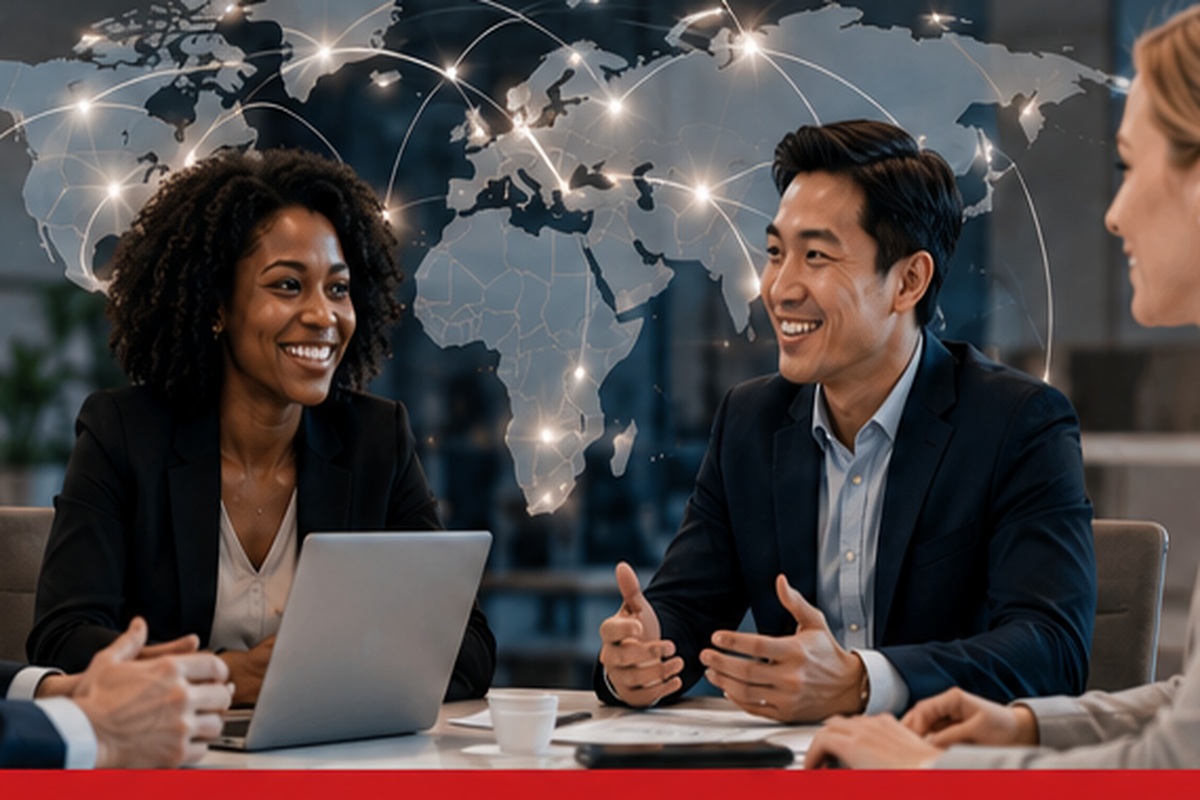 Entrepreneurs working together